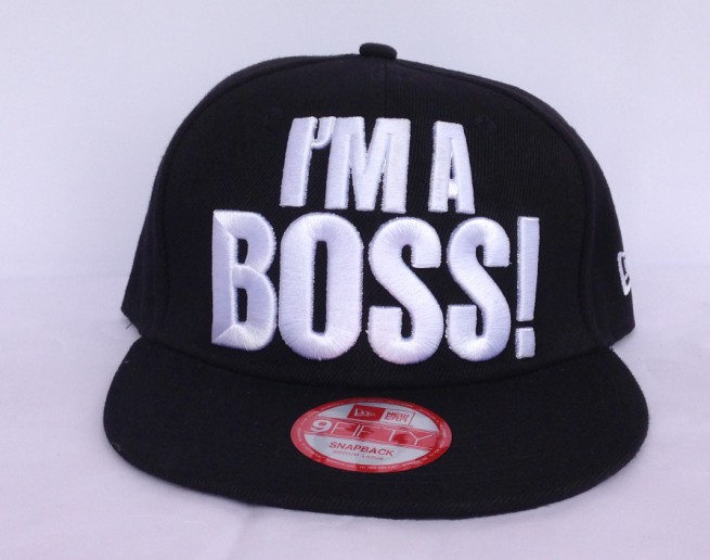 ME Clothing Im A Boss Snapback Hat #01